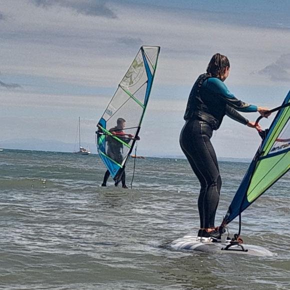 Saturday Windsurfing Clud