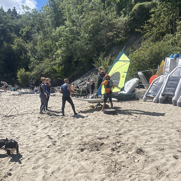 Windsurfing taster session